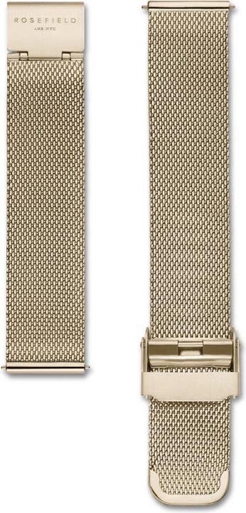 Produktbild Rosefield Mesh Gold Strap (18mm) (18 mm, Edelstahl)