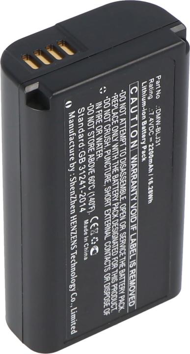 Actual product image AccuCell Akku Panasonic DMW-BLJ31E (Camera battery)