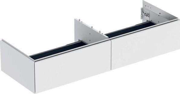 Produktbild Geberit ONE Unterschrank für Aufsatzwaschtisch, 2 Schubladen, 133,2x26,6x47cm, 505.076.00. (133.5 x 47 x 31 cm)