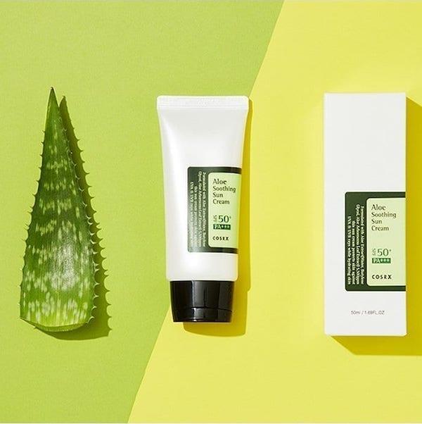 Actual product image Cosrx Aloe Soothing (Sun cream face, SPF 50, 50 ml)