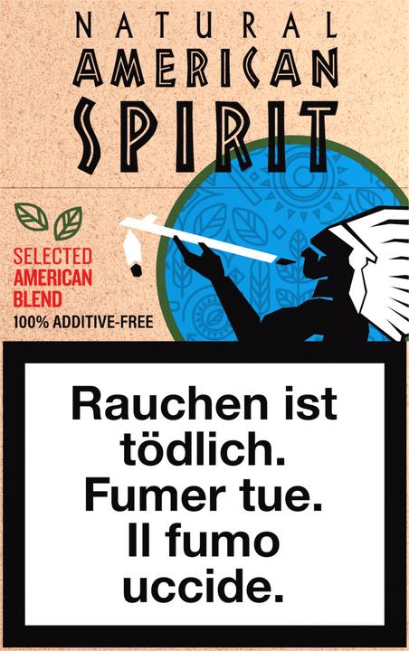 Produktbild Natural American Spirit American Blend Blue Box (10 Stk.)