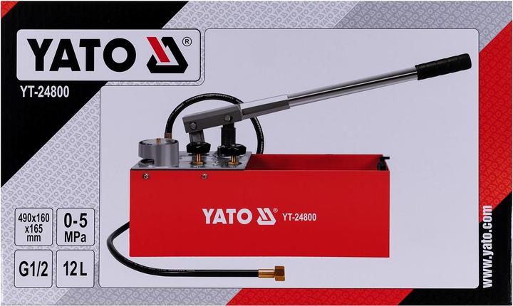Produktbild Yato Profi Handpumpe für Drucktests