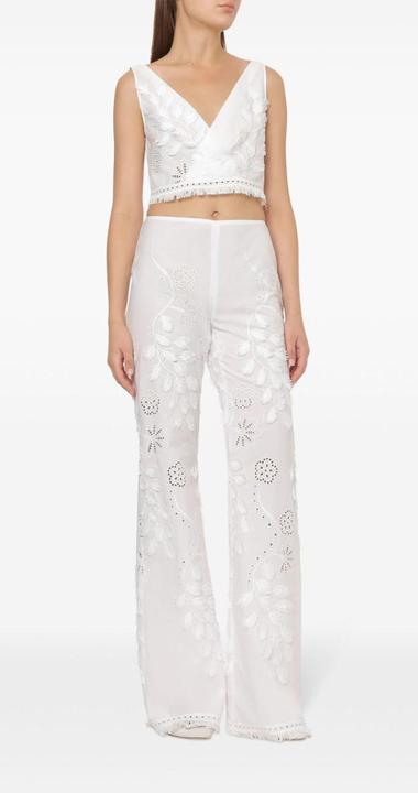 Actual product image Alberta Ferretti Pantaloni Bianco (44)