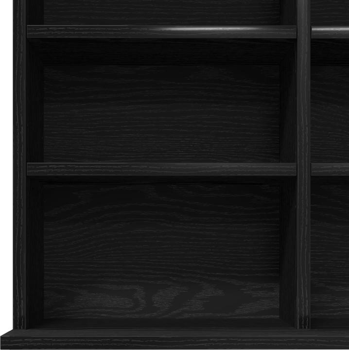 Immagine prodotto VidaXL Scaffale per CD in rovere nero 101x23x177,5 cm Materiale in legno