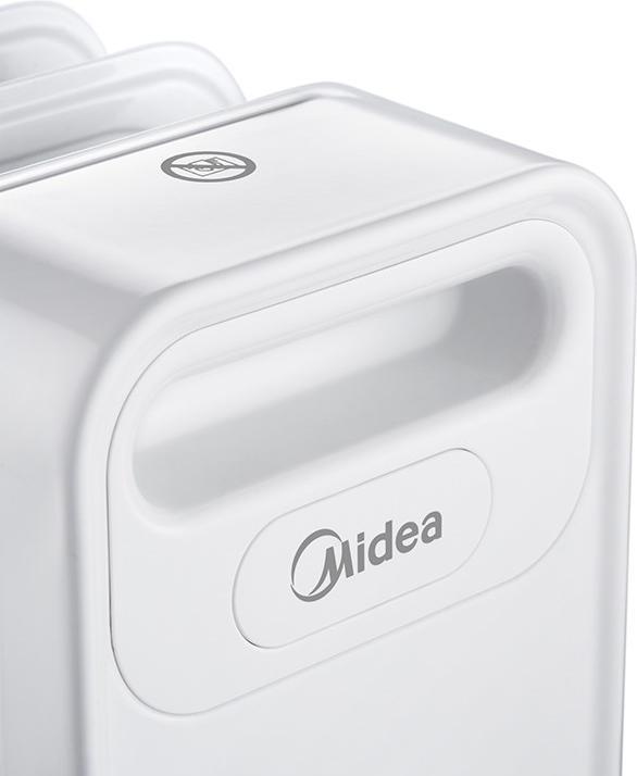 Actual product image Midea NY2311-20MRE Electric room heater Interior White 2300 W Oil-fired electric room heater (2300 W)
