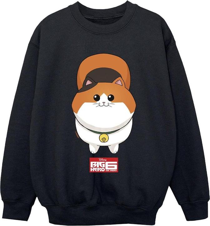 Disney Big Hero 6 Baymax Kitten Face Sweatshirt Jungen