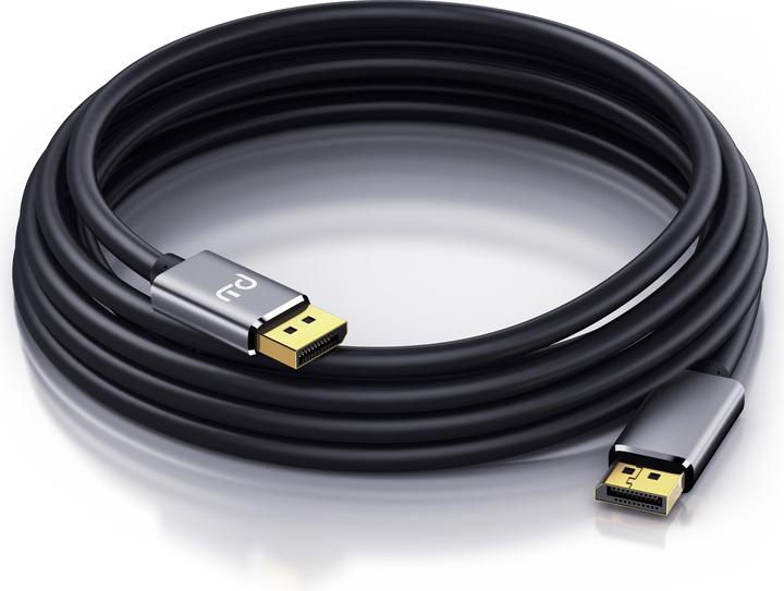 Image du produit Primewire Câble DisplayPort, DP 1.4, câble moniteur premium 8K 7680 x 4320 @ 60 Hz - 4k @ 120 Hz avec DSC (1 m, DisplayPort)
