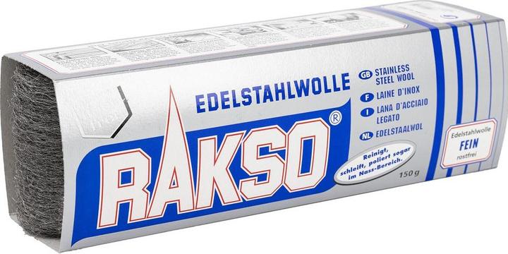 Actual product image Rakso Stainless steel wool 150g (1 pcs.)