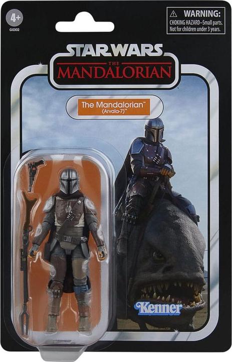 Actual product image Hasbro Star Wars: Obi-Wan Kenobi Vintage Collection Action Figures 2-Pack Blurrg & The Mandalorian 10 cm