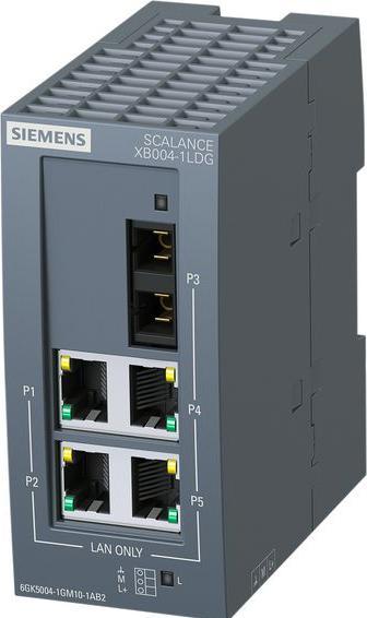 Image du produit Siemens Indus.Sector SCALANCE XB004-1LDG 6GK5004-1GM10-1AB2 (4 Ports)