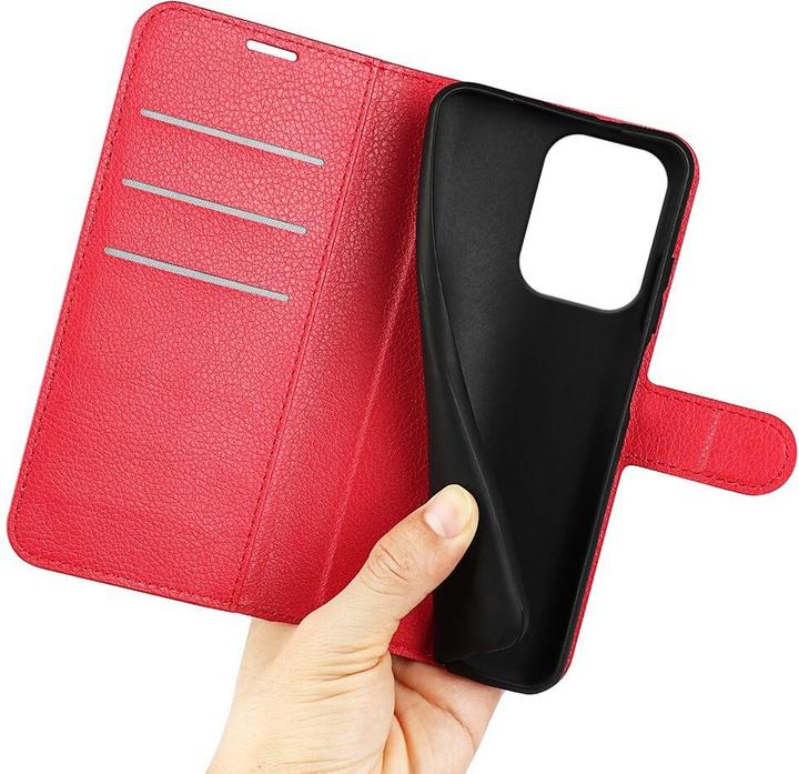 Actual product image Cover-Discount OPPO Reno13 - Leder Etui Hülle (Oppo Reno 5G)