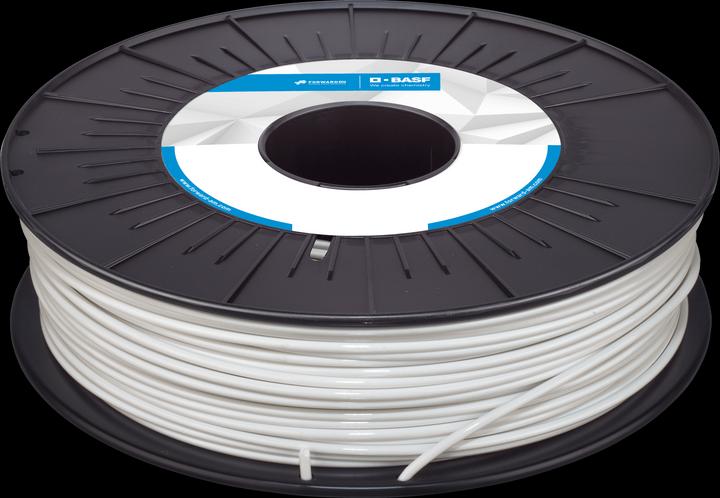 Actual product image Basf TPU64D White 2.85 mm 750 g (TPU, 2.85 mm, 750 g, White)