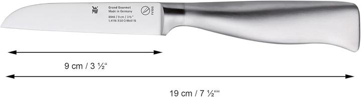 Produktbild WMF Gemüsemesser GRAND GOURMET Platin (9 cm)