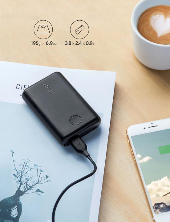 Actual product image Anker PowerCore (10000 mAh, 18 W, 37 Wh)