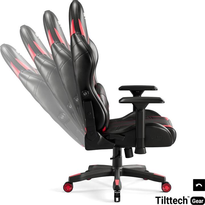 Image du produit Diablo Fotel Chairs X-RAY Normal Size L Czarno-czerwony