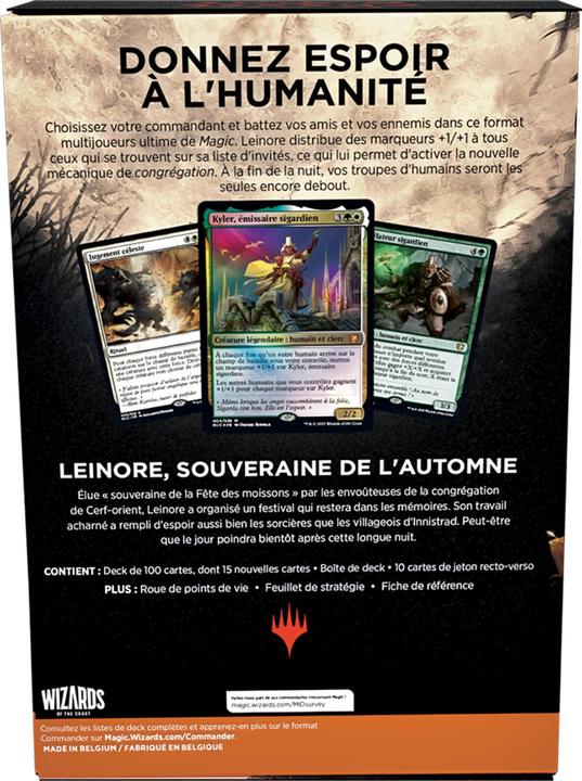 Immagine prodotto Magic the Gathering Innistrad: Midnight Hunt (Francese, Comandante)