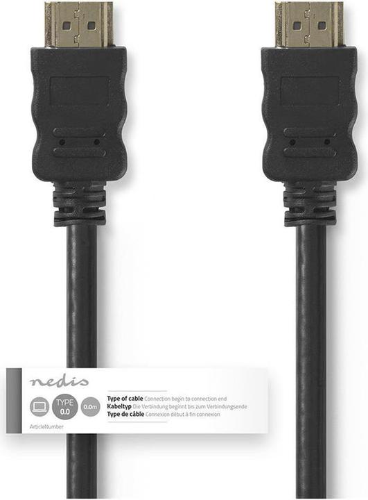 Image du produit Nedis HDMI haut débit avec Ethernet 4K (1 m, HDMI)