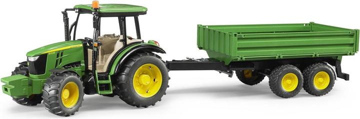 Produktbild Bruder BR John Deere 5115 M mit Bordwandanhänger
