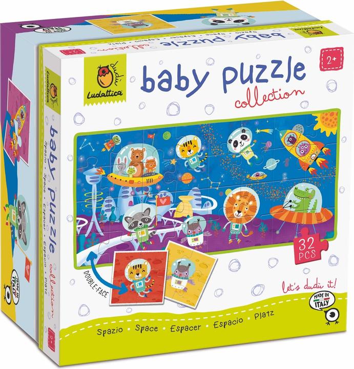 Ludattica 32 Piece Puzzle - Dudù: Space (4 Teile)