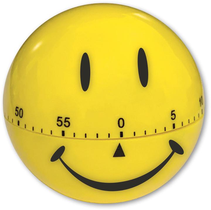 Immagine prodotto TimeTEX Orologio TIME TEX 61905 faccia ridente 7cm ø, giallo