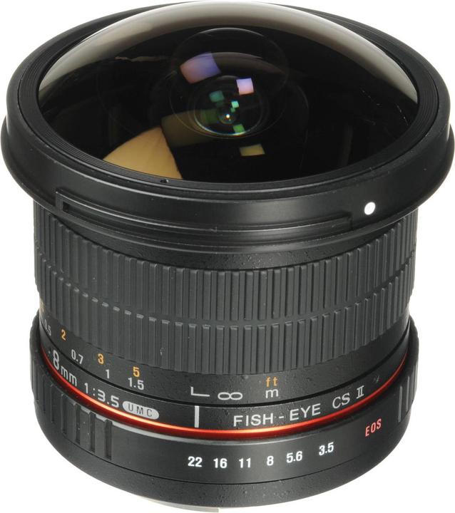 Samyang 8mm F3.5 CSII Sony A-Mount (Sony A, APS-C / DX)