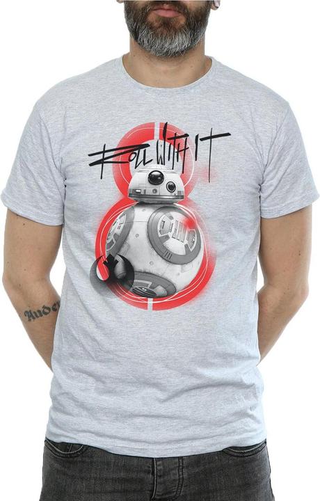 Produktbild Star Wars The Last Jedi BB8 Roll With It TShirt (S)