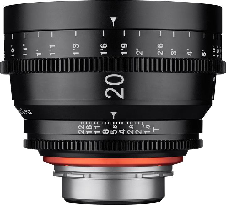 Samyang XEEN 20mm T1.9 FF CINE MFT (Micro Four Thirds, APS-C / DX, full size)
