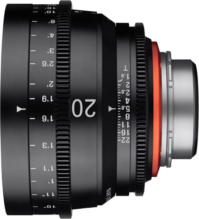 Immagine prodotto Samyang XEEN 20mm T1.9 FF CINE MFT (Micro Four Thirds, APS-C / DX, Full-frame)