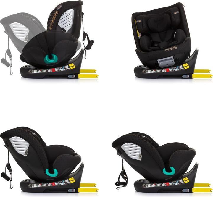 Actual product image Chipolino i-Size Supreme child car seat (Reboarder, ECE R129/i-Size Standard)