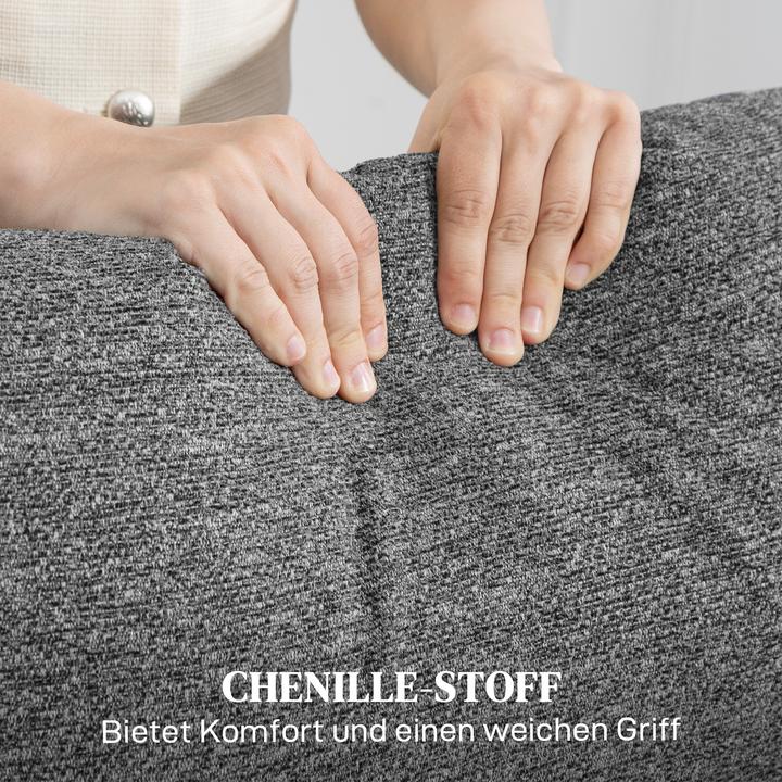 Actual product image Homcom Relaxsessel Polyester Grau