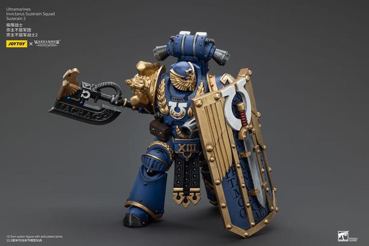 Produktbild Joy Toy Warhammer The Horus Heresy Actionfigur 1/18 Ultramarines Invictarus Suzerain Squad Suzerain 2 12 cm