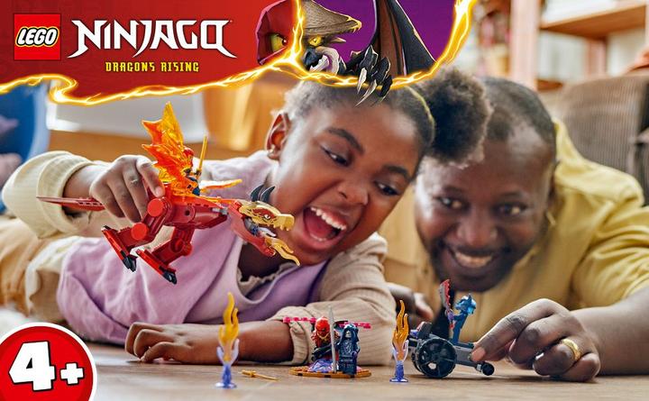Image du produit LEGO Nonjago Le duel du dragon de la source de Kai (71815, LEGO Ninjago)
