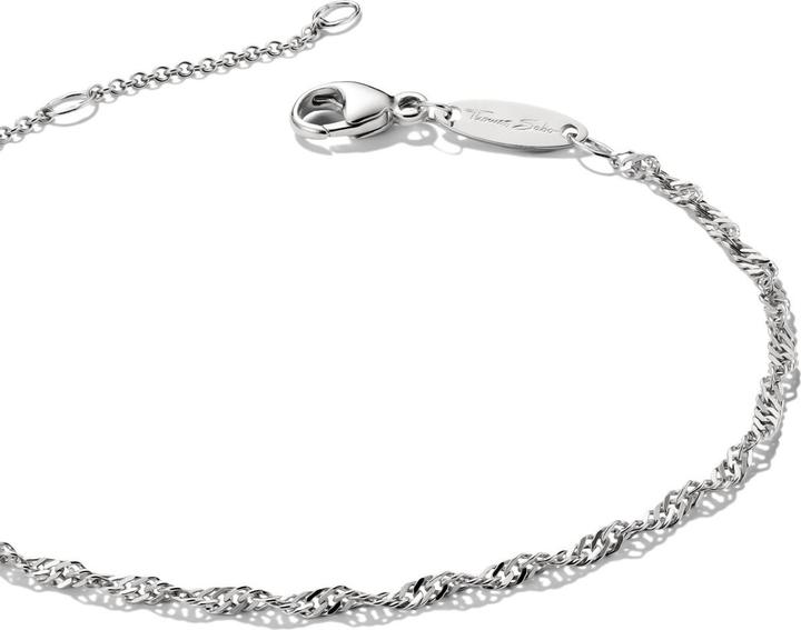 Immagine prodotto Thomas Sabo Charm-Armband Singapur Design Silber (19 cm, Argento 925)
