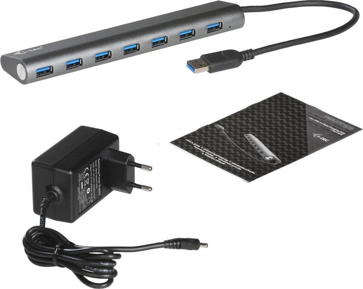 Actual product image i-tec U3HUB778 (USB-A, 7 Ports)