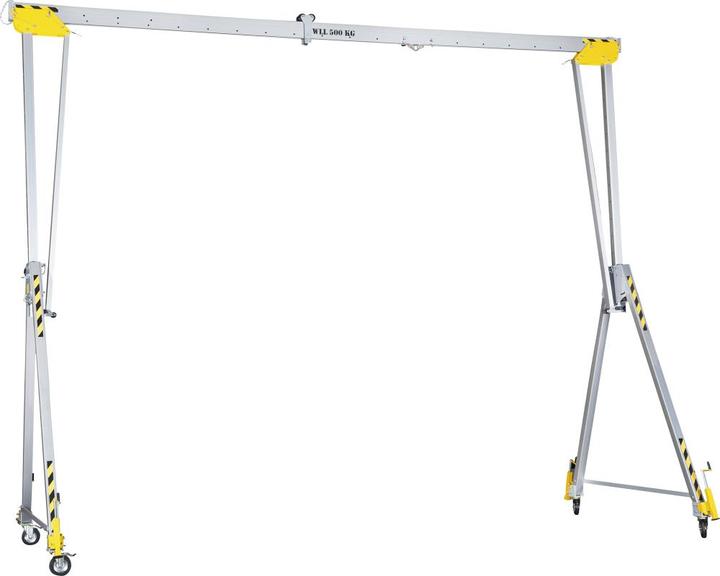 Produktbild Planeta Aluminium-Portalkran RLPK, Bauhöhe 3500 - 5700 mm, Breite 7000 mm