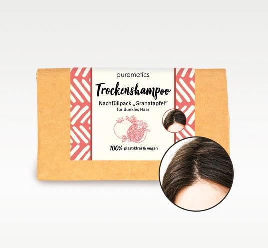 Puremetics Nachfüllpack: Trockenshampoo Granatapfel (Trockenshampoo)