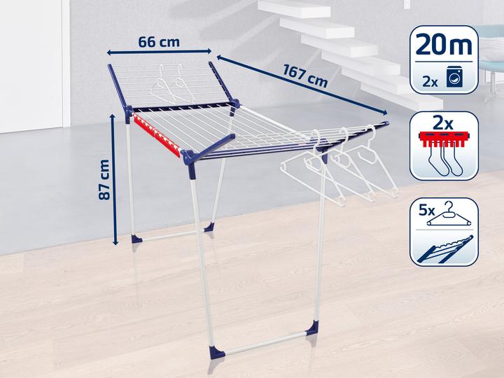 Produktbild Leifheit Standtrockner Pegasus 200 Solid (20 m)