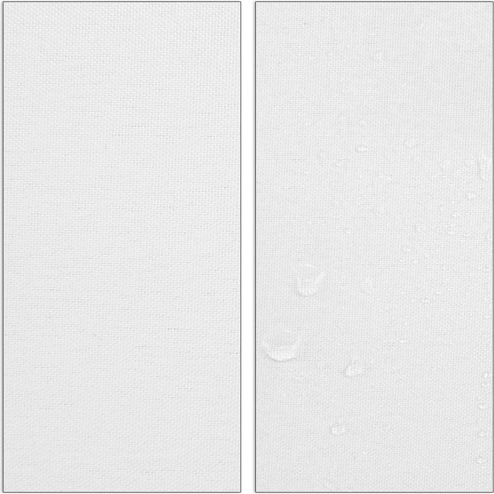 Actual product image Relaxdays White Square Awning (400 x 400 x 0.5 cm)