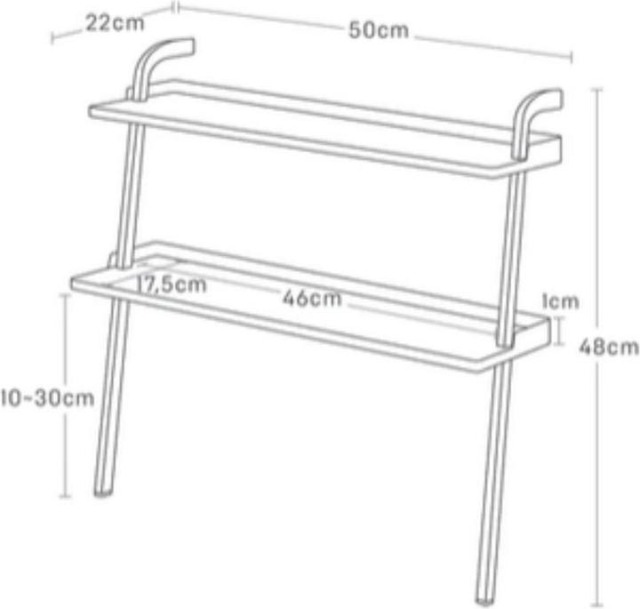 Produktbild Yamazaki Lehnendes Kinder-Schuhregal FRAME