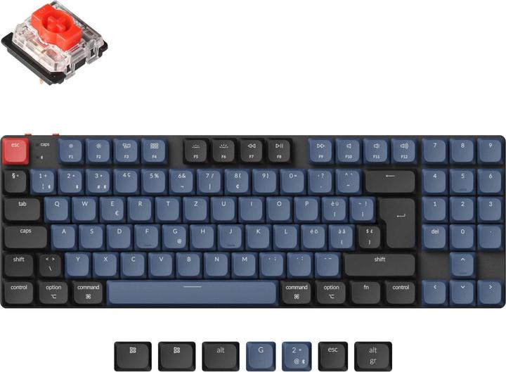 Produktbild Keychron K13 Pro (CH, Kabellos, Kabelgebunden)