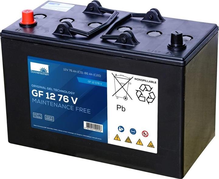 Produktbild Taski Traktionsbatterie Gel 12 V / 76 Ah für Swingo 755/955/1255 (12 V, 76 Ah)