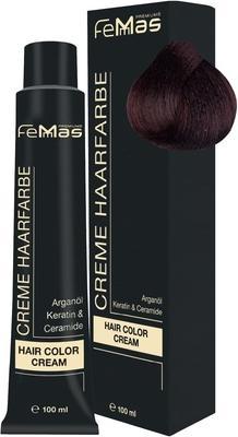 Immagine prodotto FemMas 4.4) Colore per capelli castano medio rame 100ml