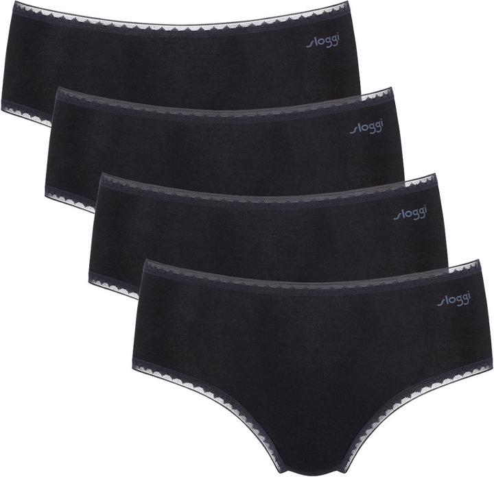 Sloggi 4er Pack Go Midi Slip