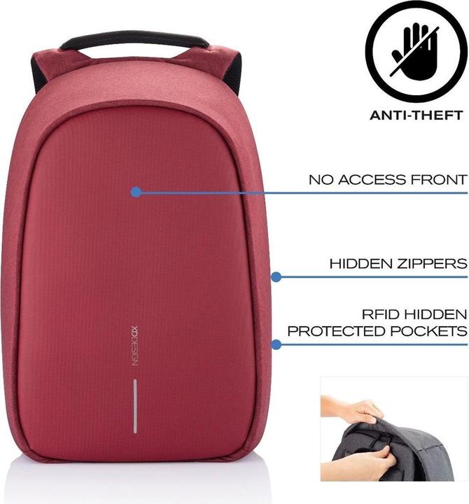 Produktbild Xddesign Bobby Hero Reg Backpack Red (18 l)