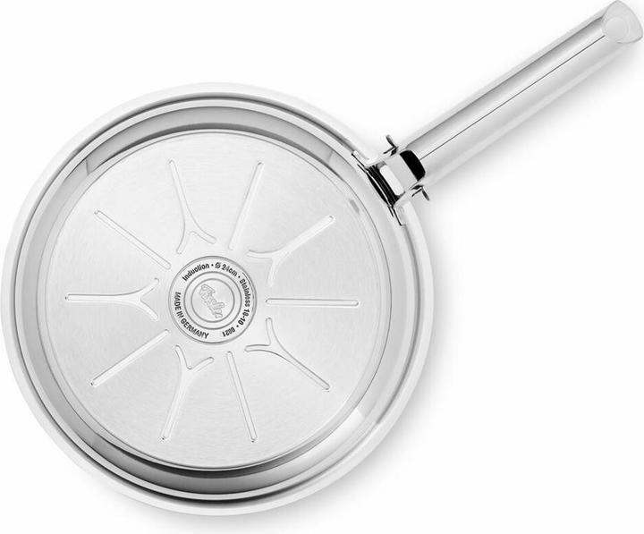 Produktbild Fissler Bratpfanne CRISPY STEELUX PRO 24 cm (24 cm, Stielkasserolle, Edelstahl)