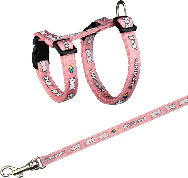 Trixie Geschirr mit Leine für kleine Kaninchen (23, 24, 25, 27, 28, 29, 30, 31, 32, 33, Hund, Allgemein)