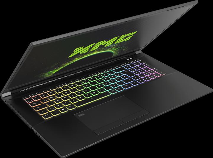Actual product image XMG Pro 17 – E21hqm (17.30", Intel Core i7-10870H, 16 GB, 1000 GB, DE)