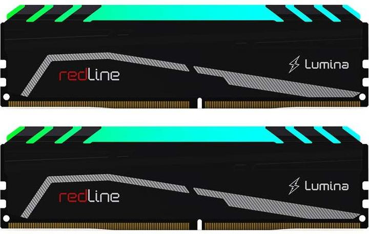 Actual product image Mushkin DDR4 16GB 4000 - CL - 18 Redline Lumina RGB Dual Kit (2 x 8GB, 4000 MHz, DDR4-RAM, DIMM)