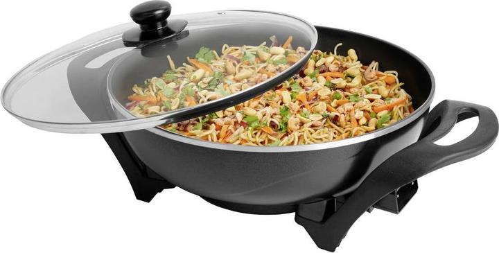 Actual product image Tristar Electric grill pans (33 cm, Wok, Stainless steel)