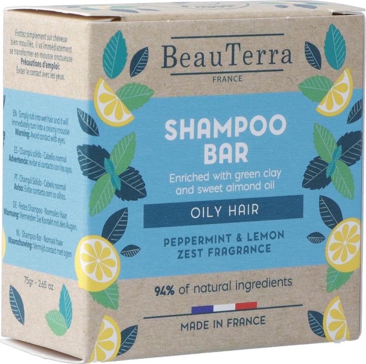 BeauTerra Shampoo Solide fettiges Haar (Festes Shampoo)
